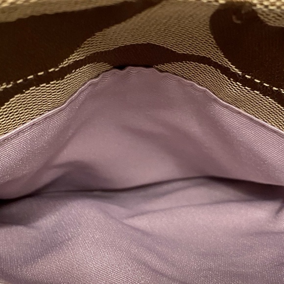 Coach Crossbody in Gold and Tan - Picture 6 of 8